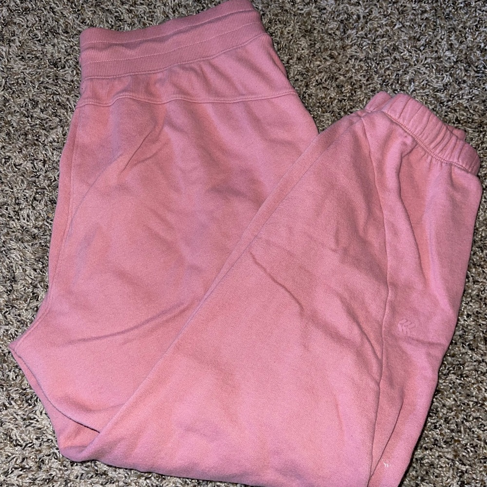 Pink sweats
